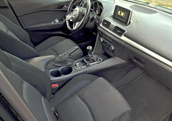 Mazda 3 cena 47700 przebieg: 169000, rok produkcji 2014 z Poznań małe 56